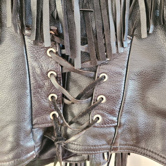 RARE VINTAGE - Custom leather jacket - Picture 12 of 13